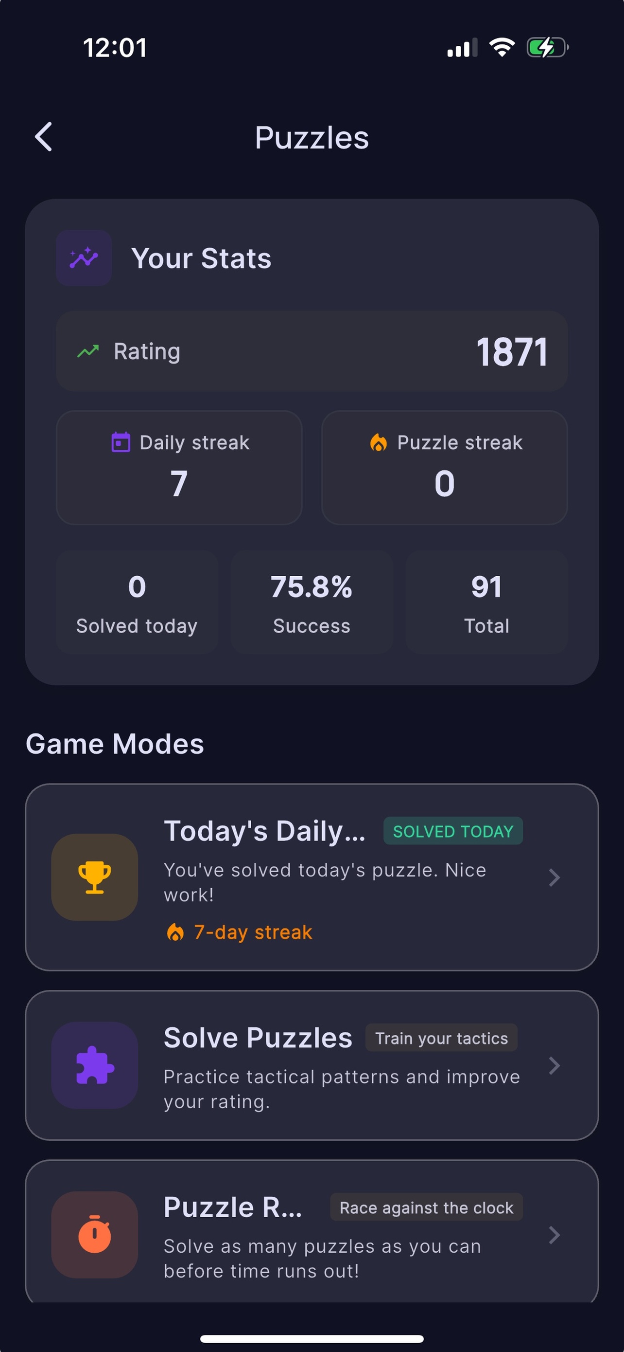 ChessHere app screenshot