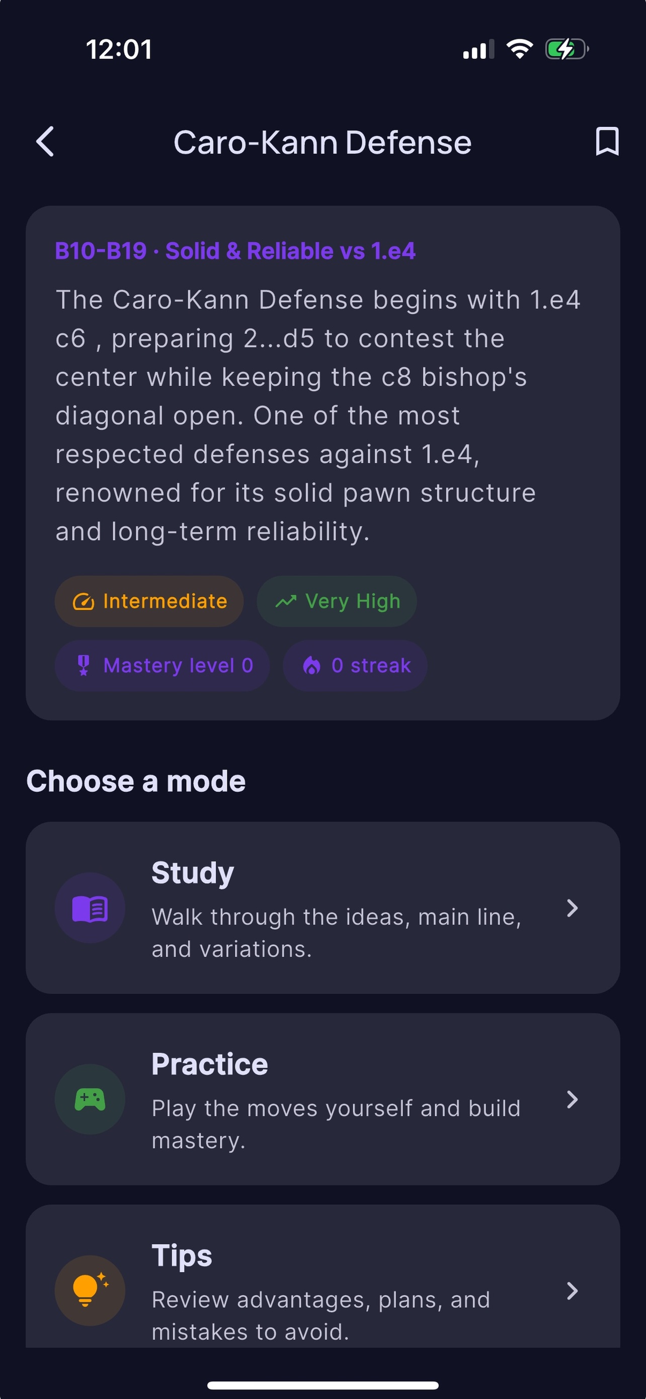 ChessHere app screenshot